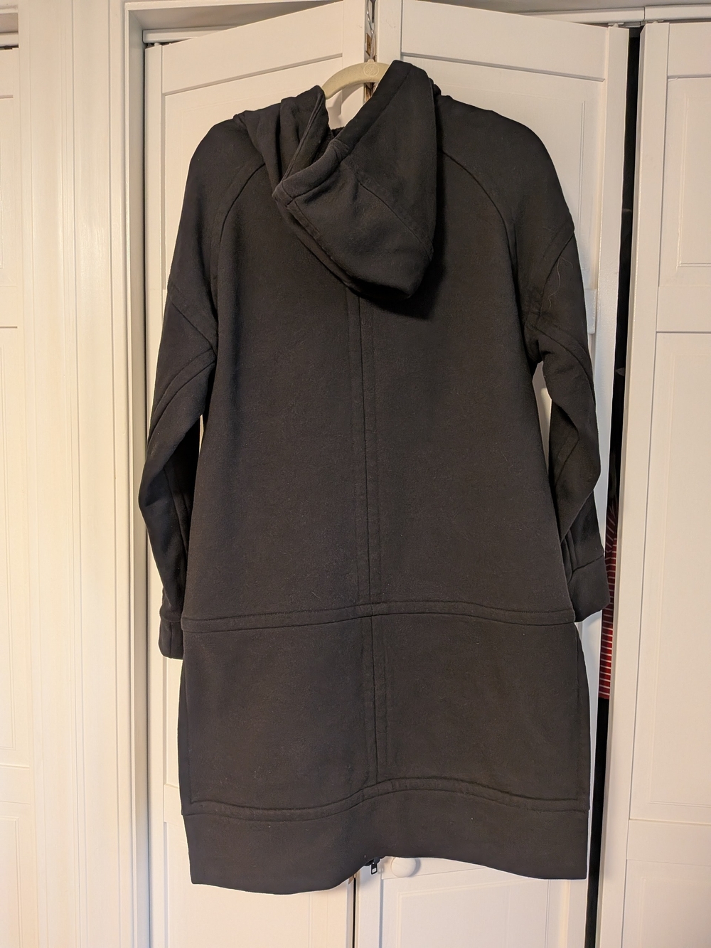 Athleta Black Long Zip Hoodie - Picture 2 of 7